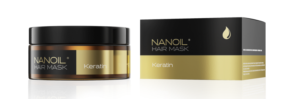 Nanoil - Maska do włosów z keratyną - HIT!
